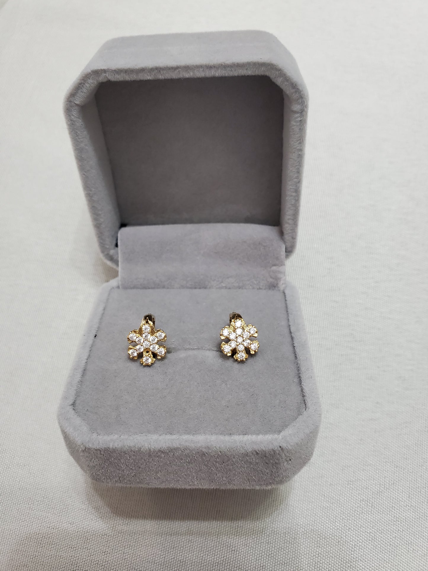 Earings gold 10k
