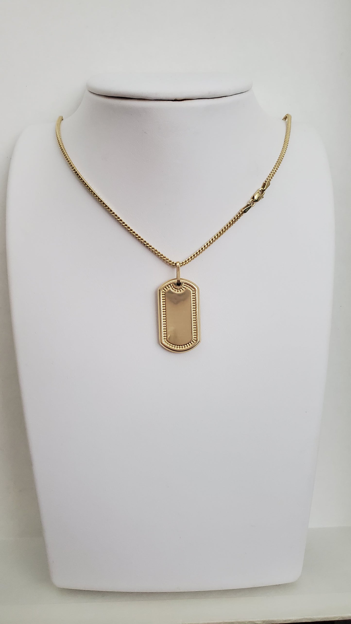 Necklace gold 10k and Charm gold 10k