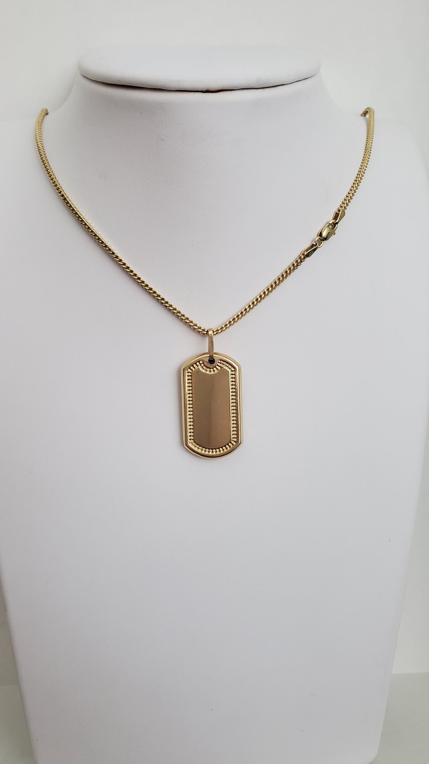 Necklace gold 10k and Charm gold 10k