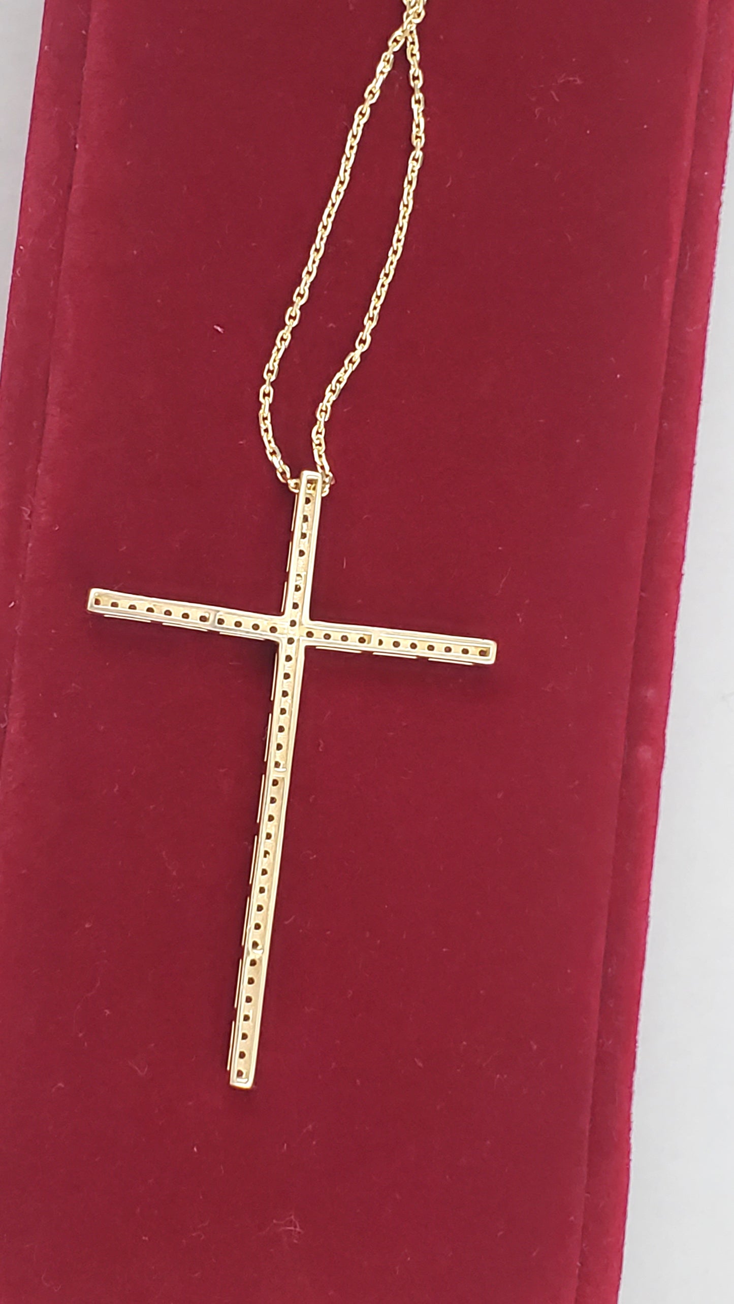 Necklace gold 10k with charm gold 10k